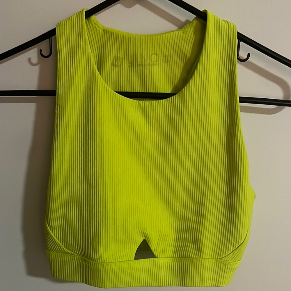 Neon yellow Linc Active bra